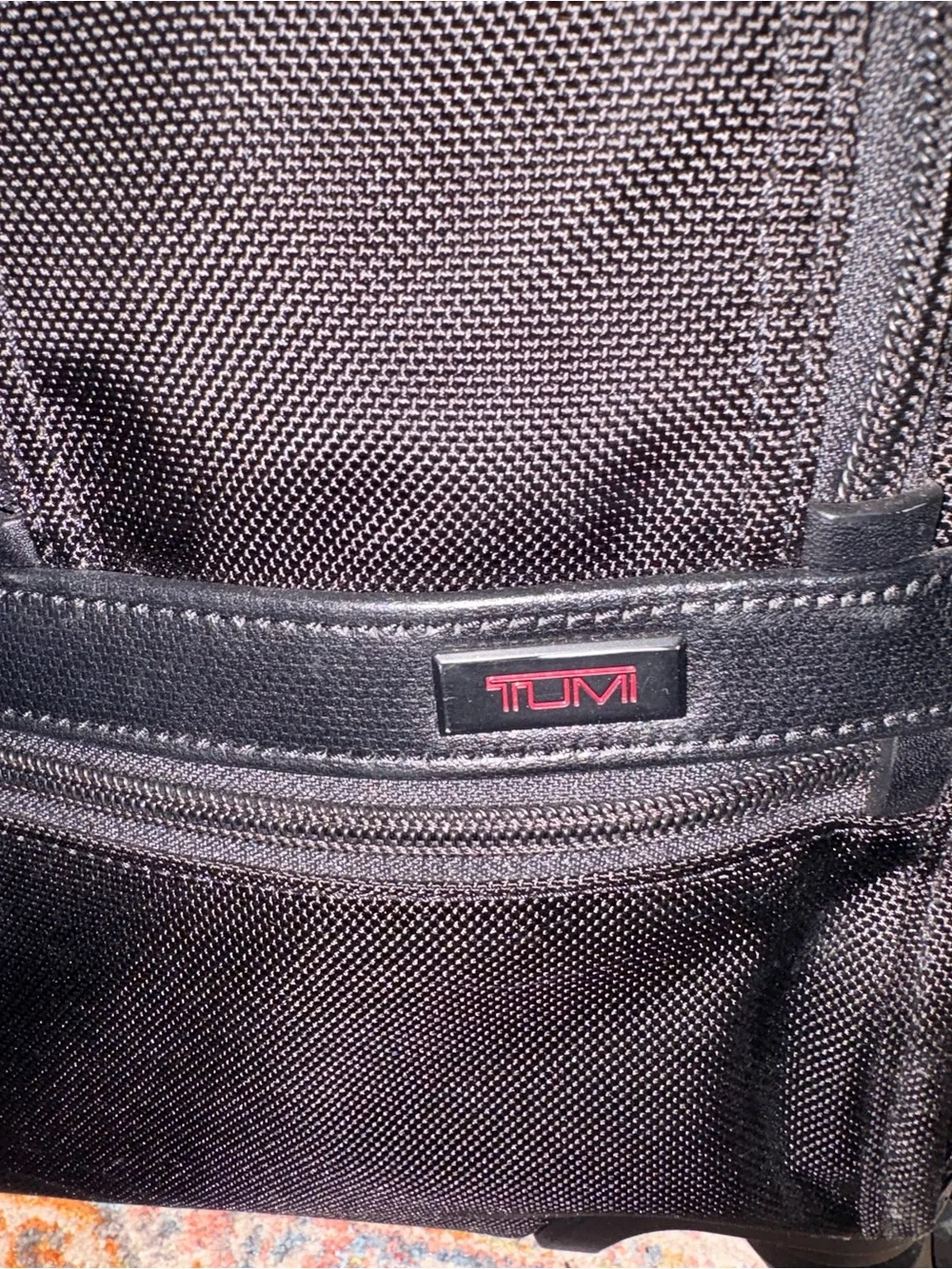 Tumi Black Rolling Briefcase